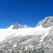 panorama Dachsteinu focen od Simony huette